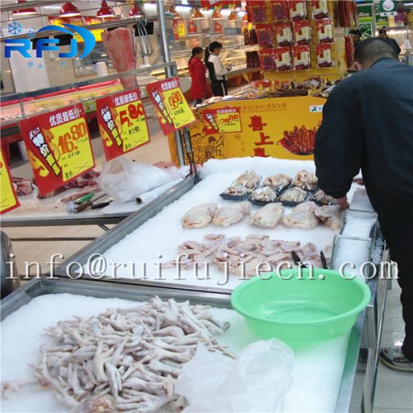 Свежая вода 220В/1П/50Хз делая машины льда 3 тонн промышленная для удя зоны