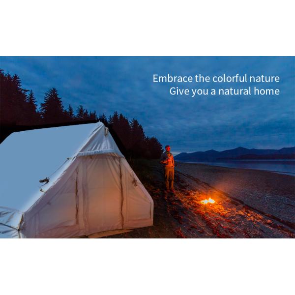 Air Tent, Inflatable Glamping Tent with Pump, Inflatable House Tent, Easy Setup Waterproof Outdoor Oxford Tents