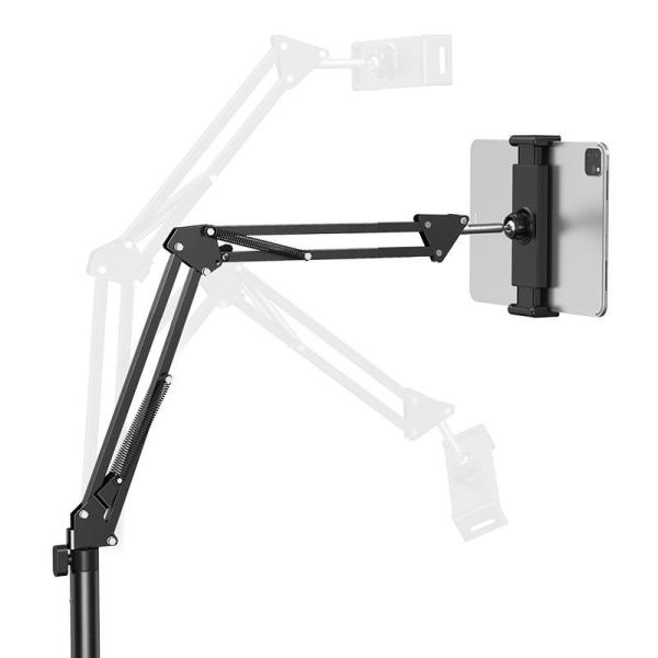180cm Aluminum Phone Stand Holder 360 Degree Adjustable