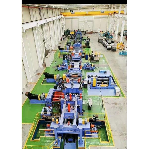35000Kg Capacity 3-14mm x 1600mm Steel Coil Slitting Machine