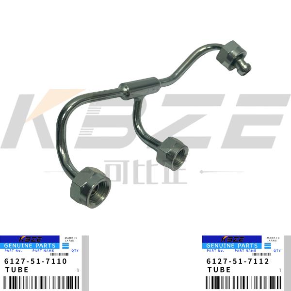 6127-51-7110 6127-51-7112 KOMATSU S6D155-4 TUBO DE ACEITE DEL ÁRBOL DE LEVAS DEL MOTOR PARA MAQUINARIA