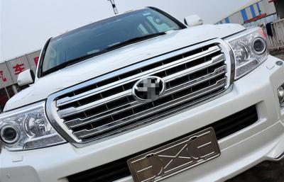 Peças sobressalentes de automóveis Grelha de carro cromada Para Toyota LAND CRUISER FJ200 2008 2012 2014