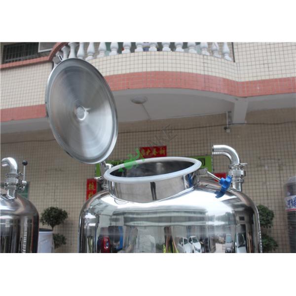 Auto Backwashing Control Stainless Steel Pressure Sand Filter Tank
