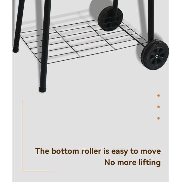 Устройство для защиты от высокого давления и дымоотводы, оборудованное 23 кг угольной гриль