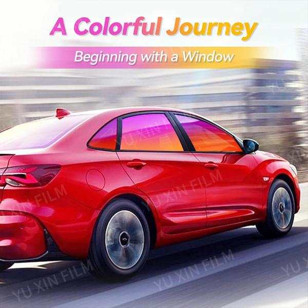 OEM 2 Mil Anti Fog Car Chameleon Window Film For Clear And Unobstructed Vision