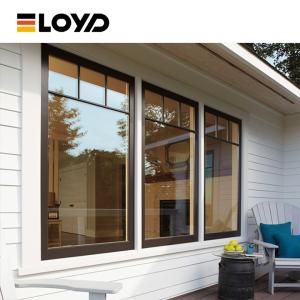 Frosted Privacy Aluminum Fixed Window