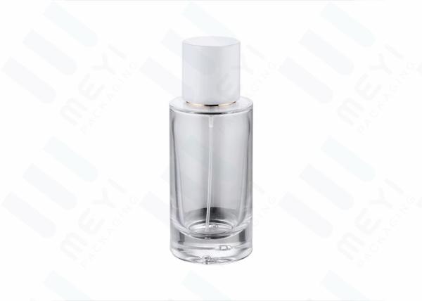 White Color Magnetic Perfume Bottle Caps FEA 15mm Neck Aluminum Perfume Cap