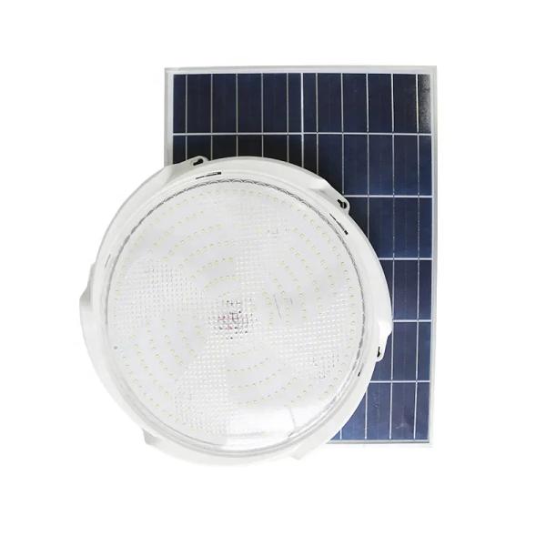 20-300w Intelligent Solar Led Ceiling Light With Solar Panel for Indoor and Outdoor