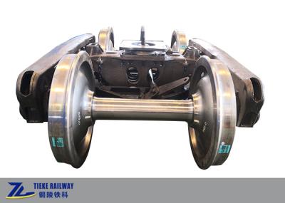 1000mm Rail Gauge Bogie Heavy Load Two Axle Casting Wagon Bogie 60 Tons / 70 Tons