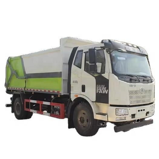 Chine FAW J6L 4x2 Camion-poubelle à compression et à quai