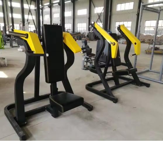 Gym Fitness Plate Loaded Strength Machine Iso Lateral Row For Aerobic Metabolism