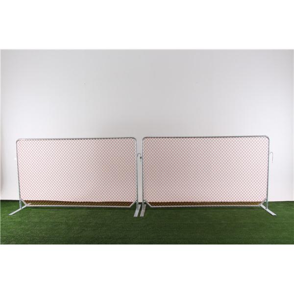 Full Hot Dipped Galvanized Crowd Control Barriers 1100mm X 2200mm