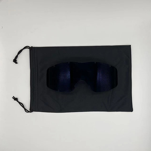 Складное мягкое черное защитное зеркало Индивидуальная сумка для хранения шнурка