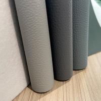 Cuir PVC en stock de plus de 21 couleurs, facile à nettoyer, pour canapés et chaises
