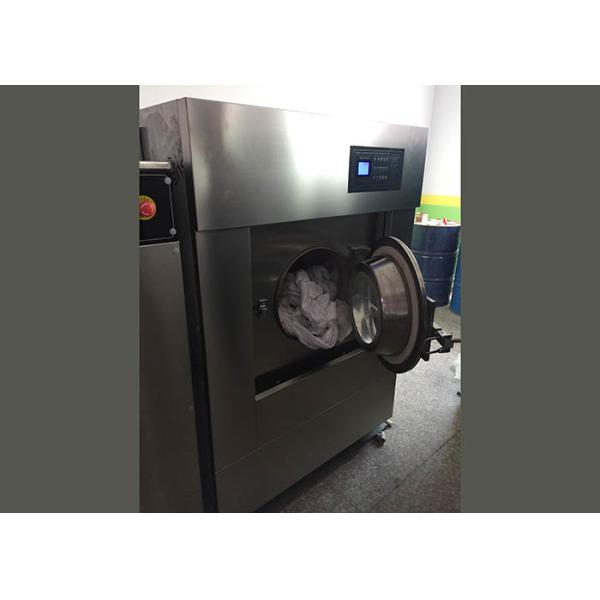 Stainless Steel Laundry Washing Machine 100 Kg For Cloth / Sheets Cleaning