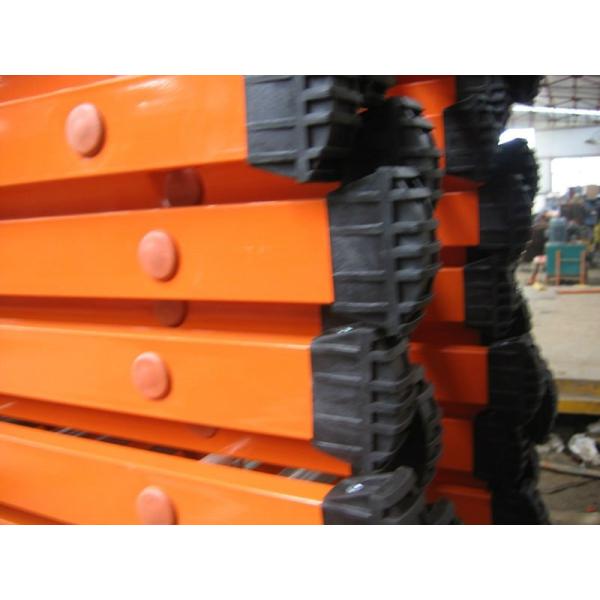 Single Side 7M Steel Scaffold Step Ladder Folding Extension Ladders OEM Service