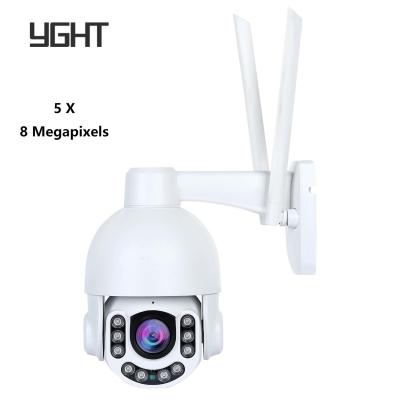 5X Zoom outdoor IP PTZ Wifi Camera 8.0MP NOVA SONY415 Metal Housing 60M IR Distance