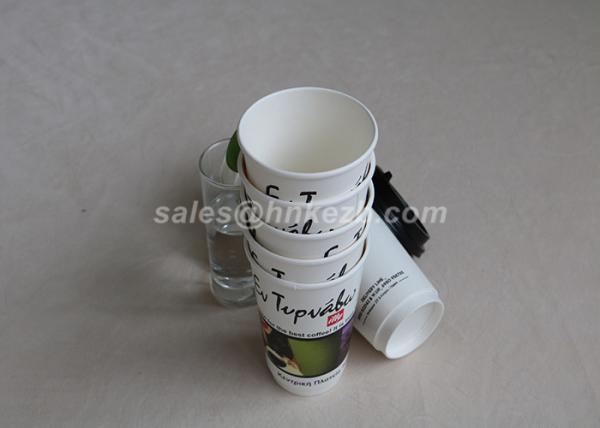 SGS FDA Certified Double Wall Coffee Paper Takeaway Hot Drinks Cups 20 Oz