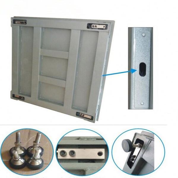 Única plataforma 1200×2200mm 3t escalas de peso do assoalho de 5 T, escala de peso do grupo da plataforma