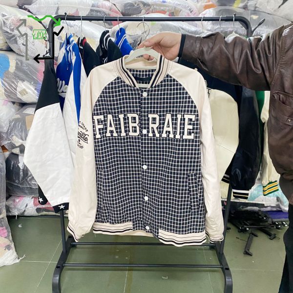 Women's Second Hand Baseball Jersey Used Formal Blouses Clothes Mixed Sizes