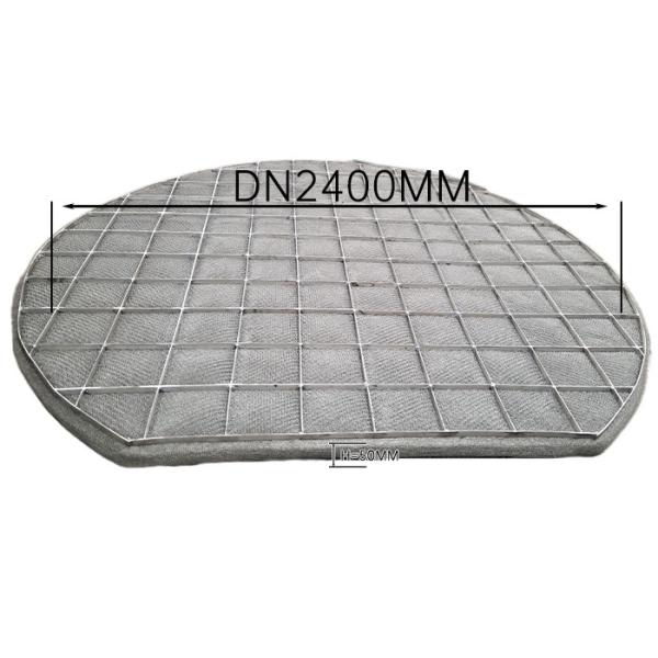 PTFE Mist Eliminator Demister Pad Stainless Steel 316L Grids Gas Liquid Separating
