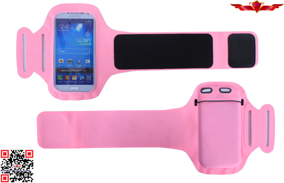 New Style Fashion Design Outdoor Sports Armband Case Pouch For Samsung Galaxy S4