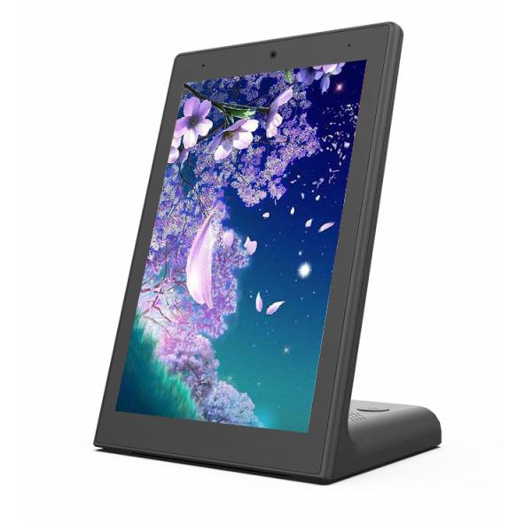 OEM ODM 8インチ L字型デスクトップAndroidタブレット RK3566 垂直タッチスクリーンタブレットPC レストラン向け