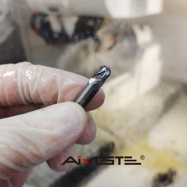 Manufacturer Solid Tungsten Carbide Ball Nose End Mill Metal Drilling
