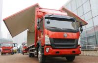 O modo da movimentação de Howo Sinotruk Lorry Truck 4x2 da segunda mão usou o caminhão da carga de Howo 151hp