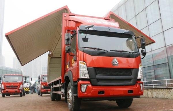 Used 4x2 Drive Mode HOWO 151HP Cargo Truck Lorry Truck