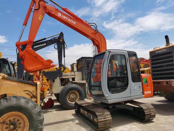Used Hitachi ZX60 Crawler Excavator ZX60-5 Zaxis60 with Hengli Hydraulic Cylinder