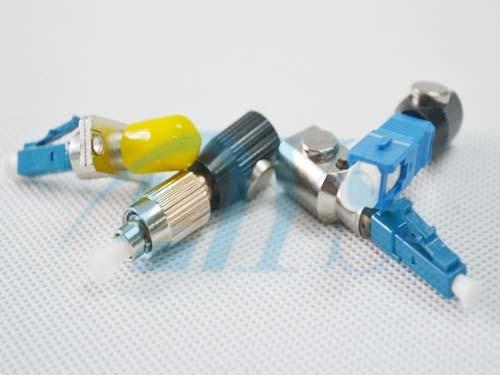 FC / SC Plastic / Metal Fiber Optic Adapter Ceramic Sleeve For Network Project