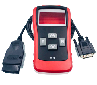 Nickel Golden Plated Pins OBD2 Auto Diagnostic Scanner With 12V Scanner Connector