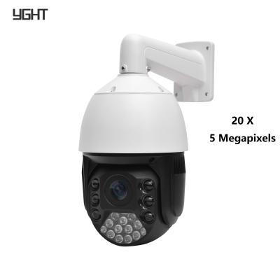 OEM 20X Zoom Pan Tilt Zoom CCTV Camera PTZ Dome Camera Outdoor Humanoid Tracking