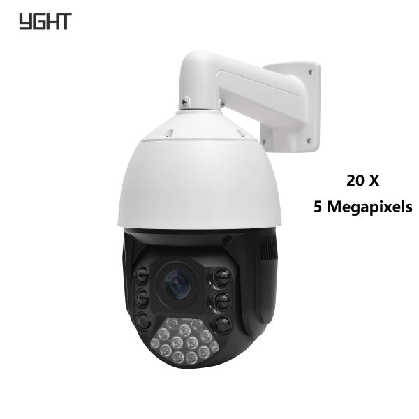 OEM 20X Zoom Pan Tilt Zoom CCTV Camera PTZ Dome Camera Outdoor Humanoid Tracking