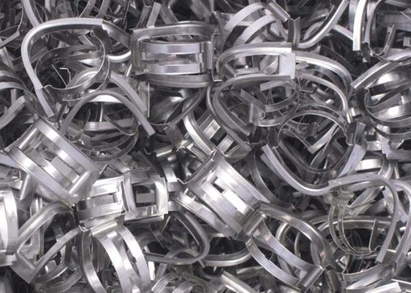 Stainless Steel 410 Intalox Saddle 0.3mm Scrubber Tower Packing