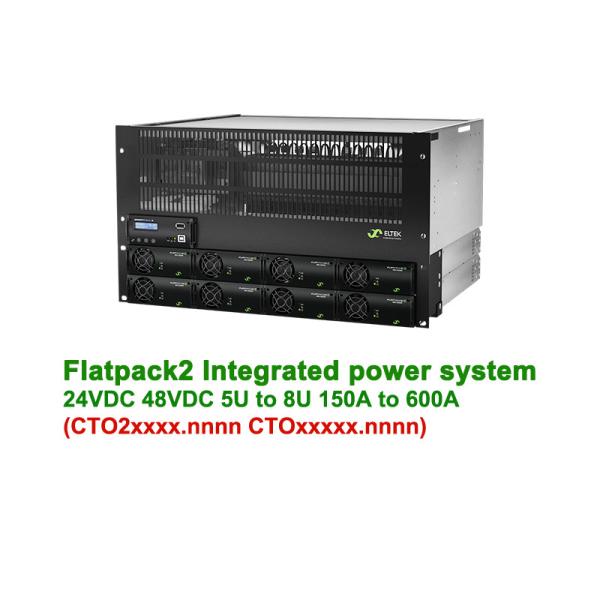 IP43 500A 19inch 4U Telecom Hybrid System Eltek Flatpack2 24v/48v/24KW