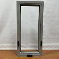 1.4mm - 2.0mm Aluminio ventanas correderas con parrilla Modernos toldos fijos de aluminio