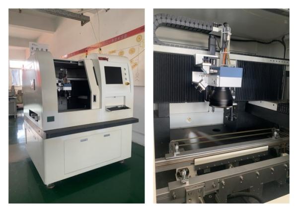 Revestimento cortado excelente de alta velocidade da máquina 2500mm/s do laser Depaneling da grande área