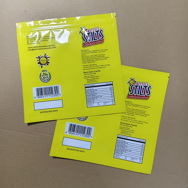 ​Moisture-Proof Chocolate Coating Bags 0.05g/m²/24h WVTR FDA Compliant For Snacks