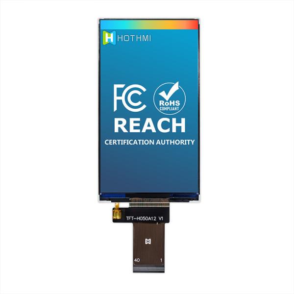 5,0 индикаторная панель ST7701S температуры TFT IPS 480x854 дюйма широкая для промышленного компьютера