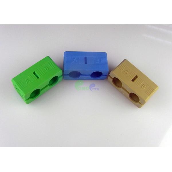 SC UPC Simplex 2.0mm Blue Fiber Optic Connectors Meet UL94-V0 Flammability Requirements