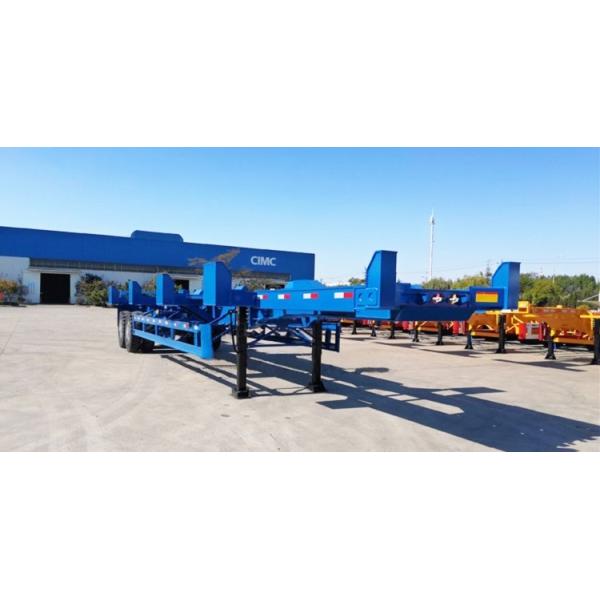 Carbon Steel 40ft Yard Terminal Port Bomb Cart Trailer