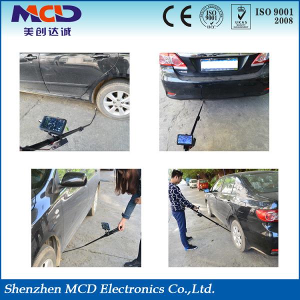 12 Led Camera Under Vehicle Search Mirrors With Light Source , 120 Degrees Angle Clearly