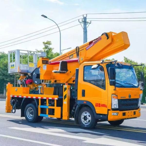HOWO Aerial Work Vehicle 36m 40m 45m 50m Aerial Working Platform Trucks