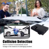Système de gestion des véhicules de flotte 2 canaux 1080P HD caméra avant et arrière double caméra Dash Cam