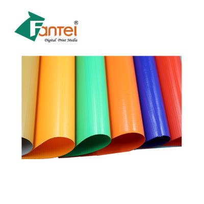 Tear Resistant Coated Pvc Tarpaulin , 1000d Pvc Coated Polyester For Camp
