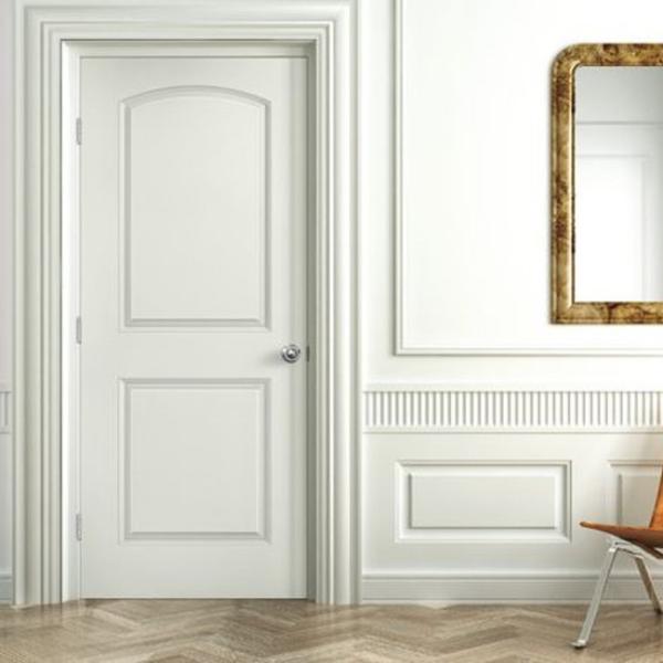 Oak Solid Wood Interior Doors , Carved Wood Entry Doors For House Decoration