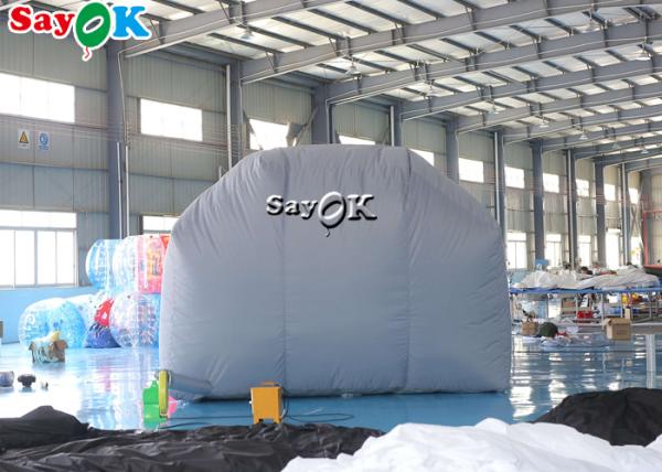 UV impermeável inflável da cabine de pulverizador do carro de Gray Air Tight Inflatable Tent da barraca do trabalho anti