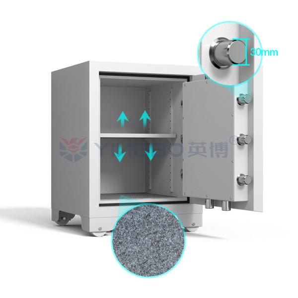 Burglary Resistant Safe Fire Resistant Safe Fire Rating 120mis Thick Steel Safe Box